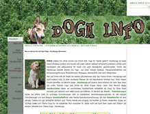 Tablet Screenshot of doga-info.de